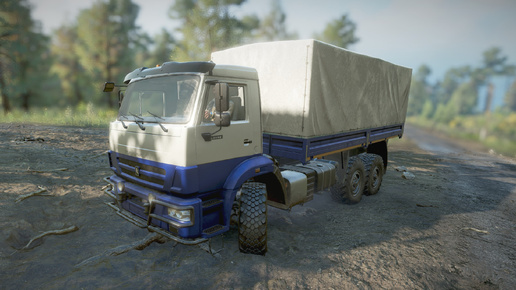Snowrunner камаз 43118