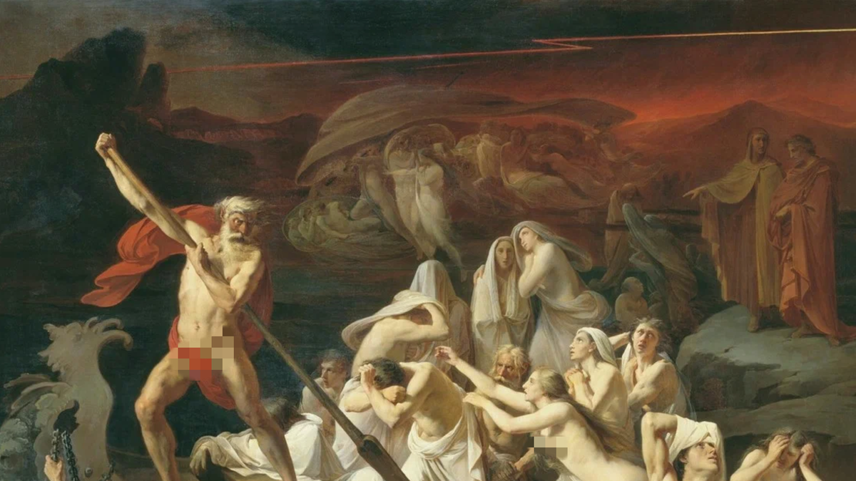 Харон, Перевозчик душ умерших