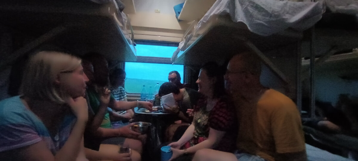 Коротаем время в поездк