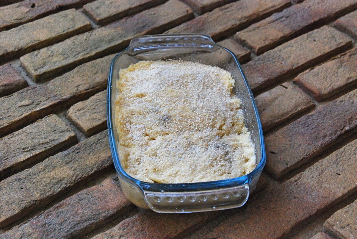 Десерт из панировочных сухарей