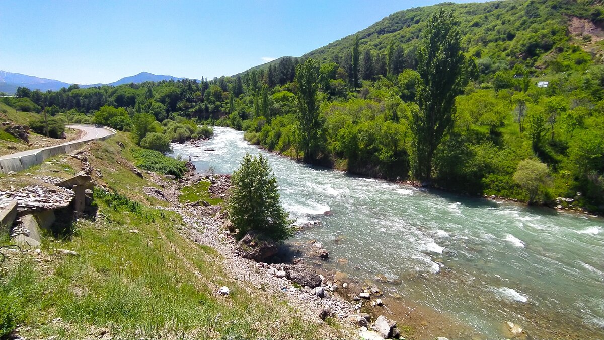 Река чирчик в ташкенте фото