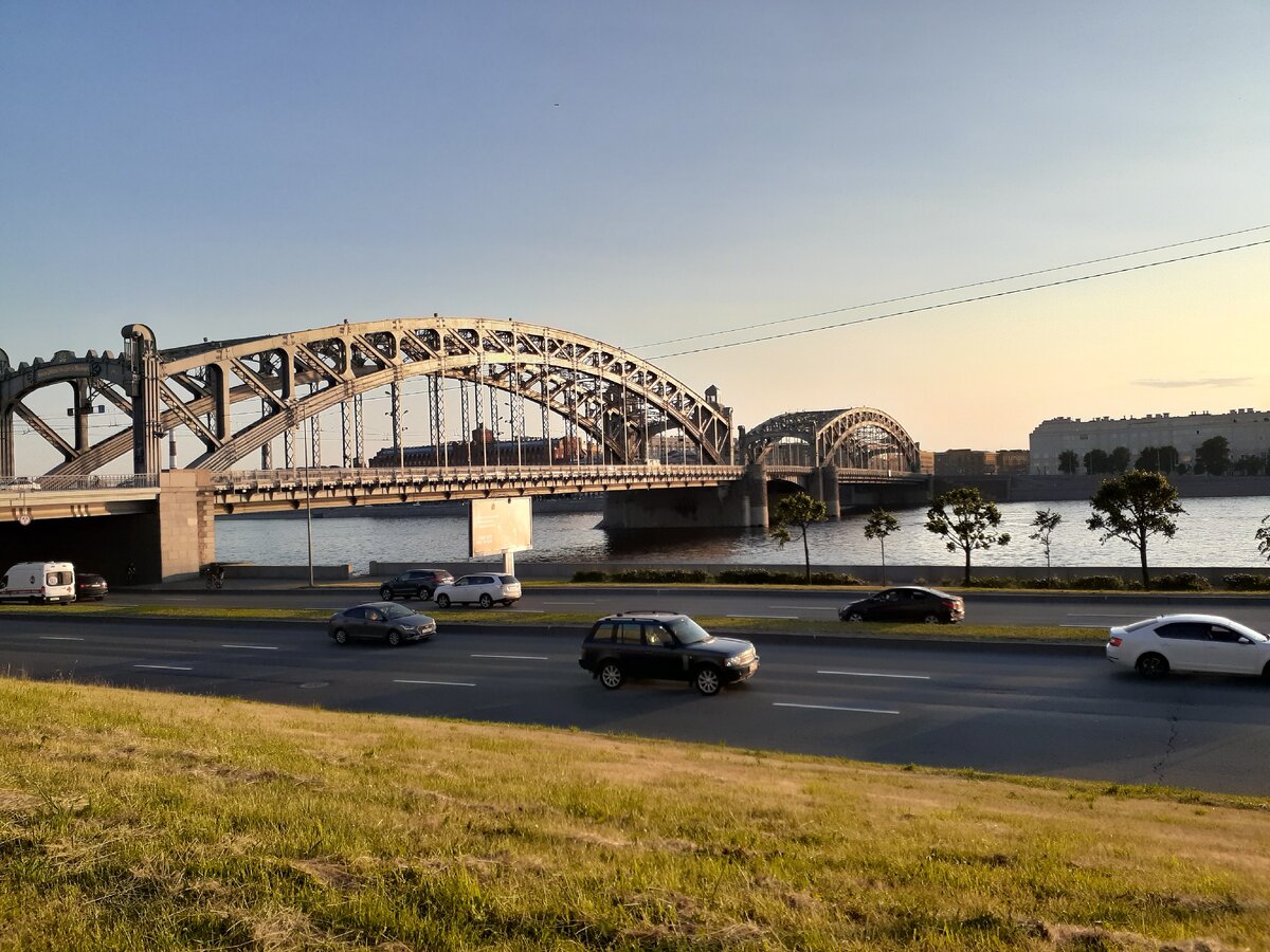 Большеохтинский мост Петра Великого