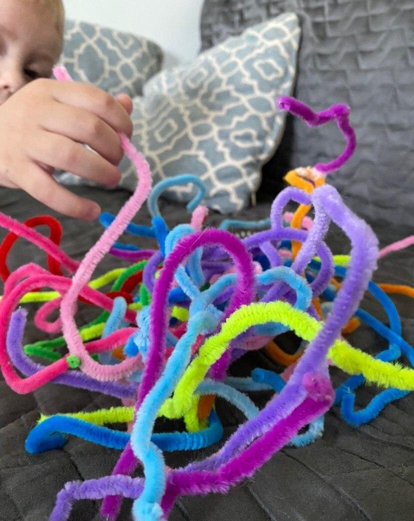 достаем червячка по цвету