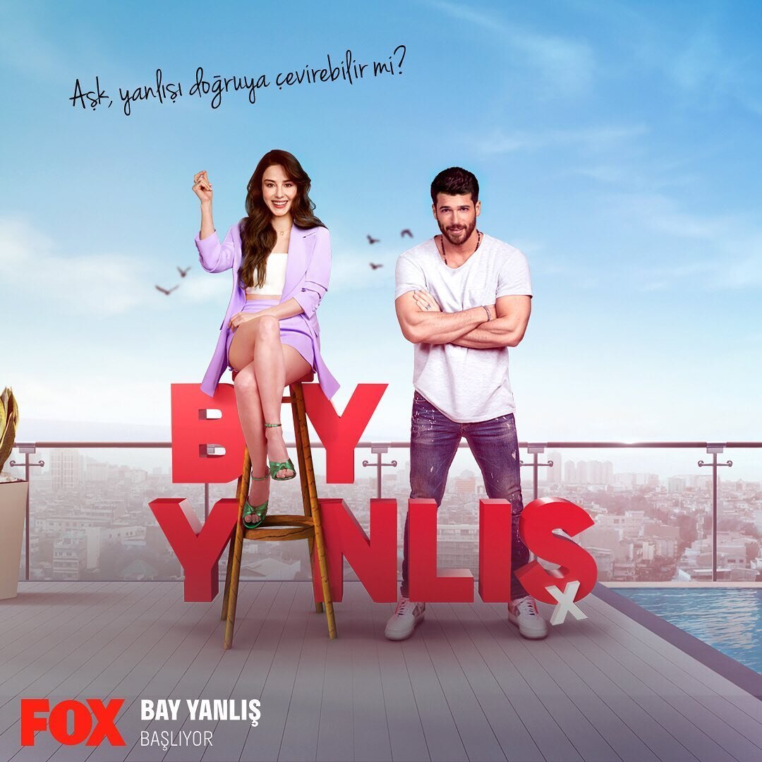 Турецкий сериал "Мистер Ошибка / Bay Yanlış". Постер . Фото из Instagram