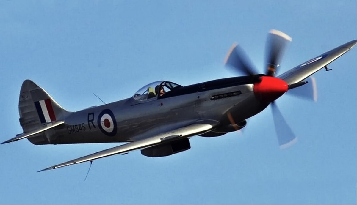 Supermarine Seafire (Спитфайр) Фото twitter.com