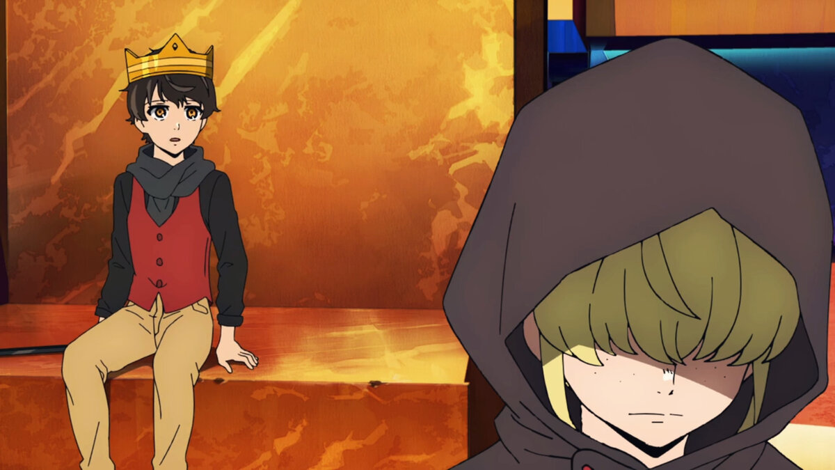 Баам и Рахиль. Кадр из аниме «Башня Бога» (2020)