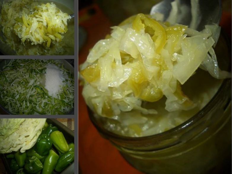 Салат из свежей капусты с болгарским перцем - рецепт с фото