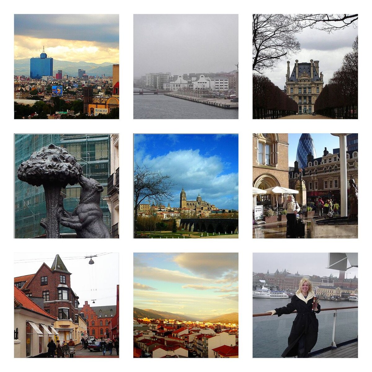 Путешествие - Мексика-Россия-Испания-Франция-Англия-Швеция-Дания-Мексика. Все фотографии в статье - автора.