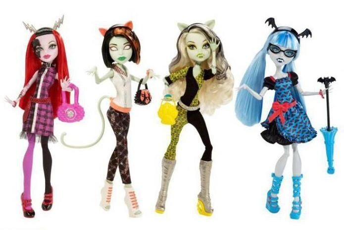 Шьём для кукол Monster High