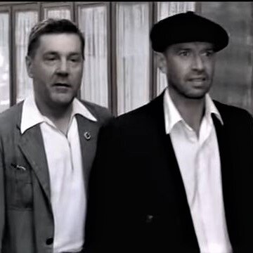 Сериал "Ликвидация"  режиссера Сергея Урсуляка 2007 года. В ролях: Владимир Машков и Сергей Маковецкий