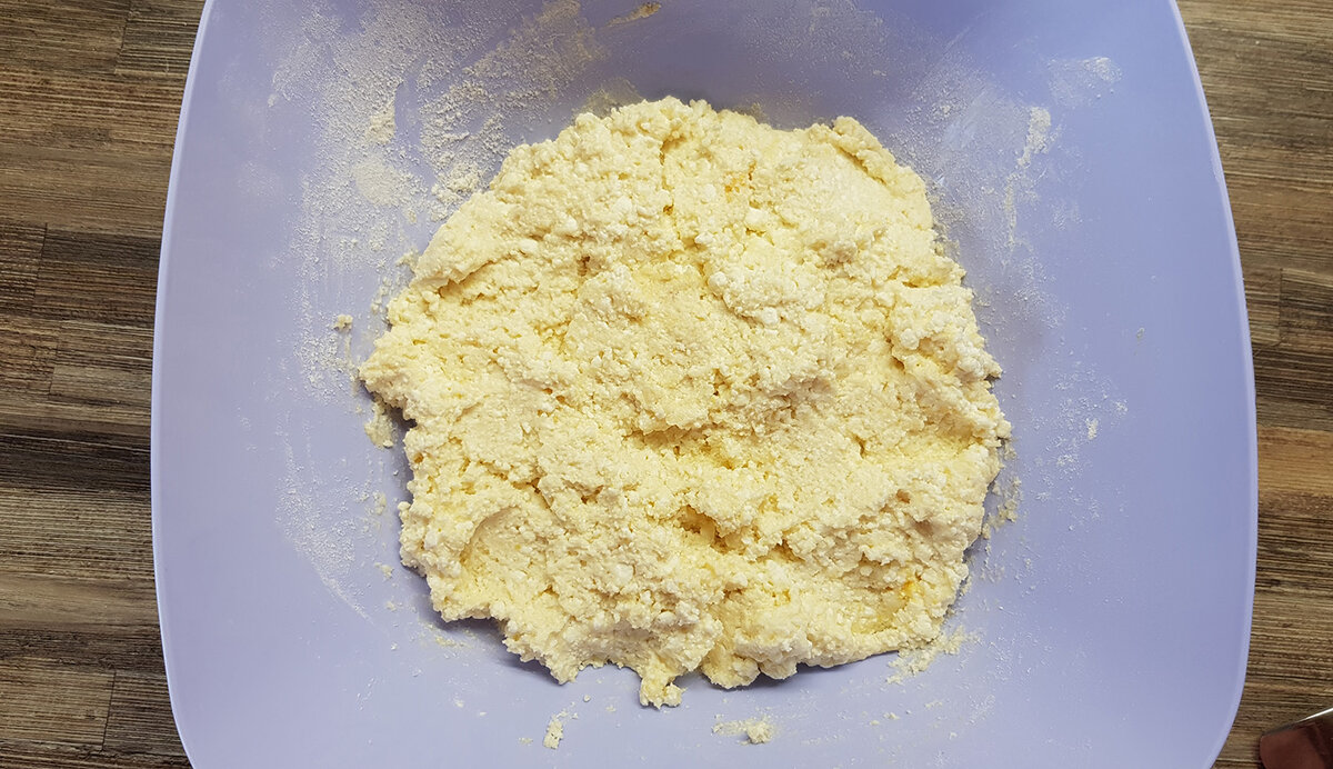 Готовим смесь для сырников