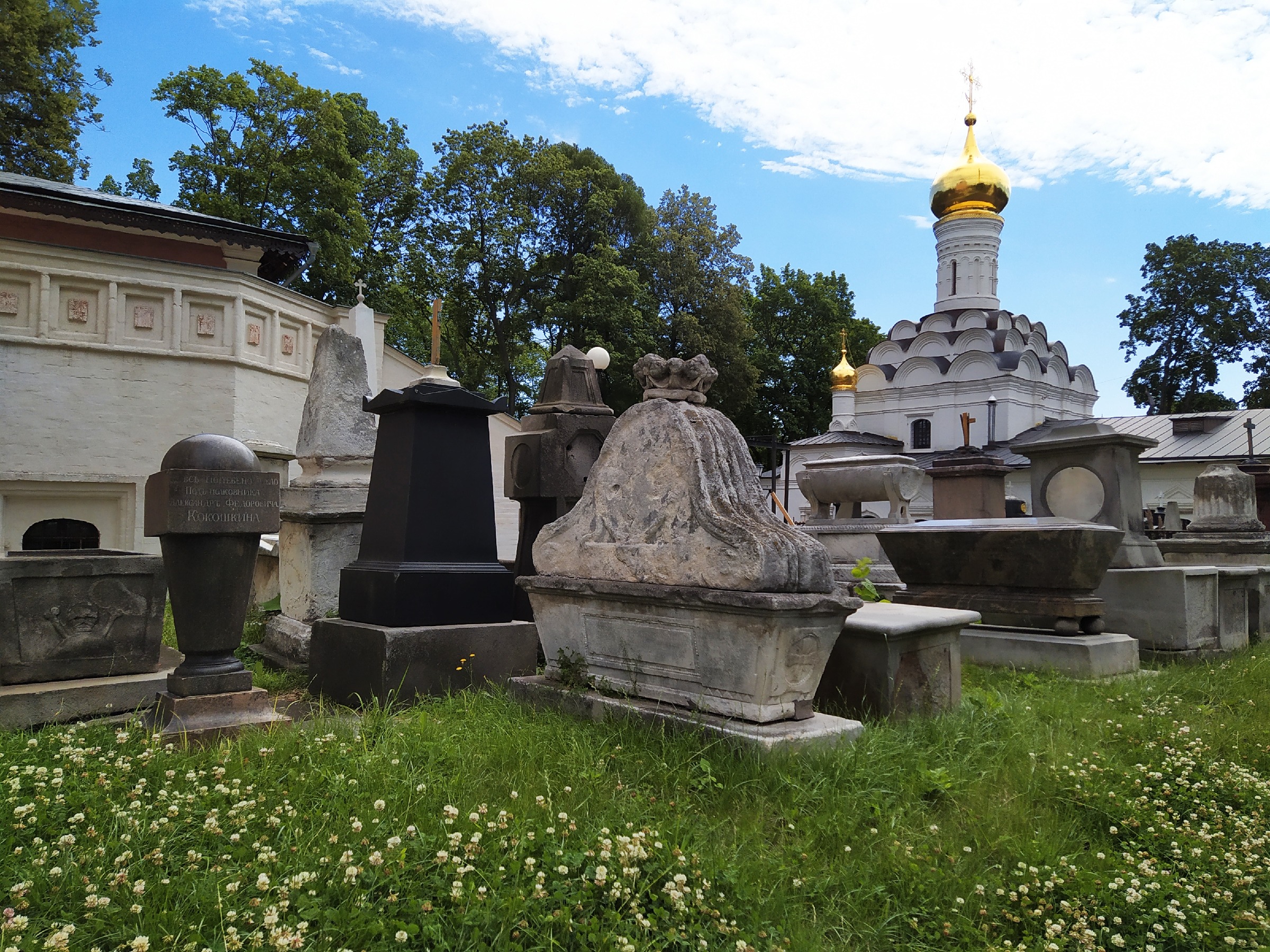 донское кладбище в москве фото