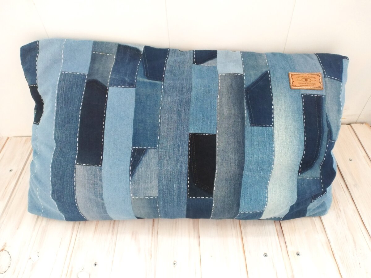 Сшить подушки из джинсовой ткани своими руками: выкройка, схемы и описание