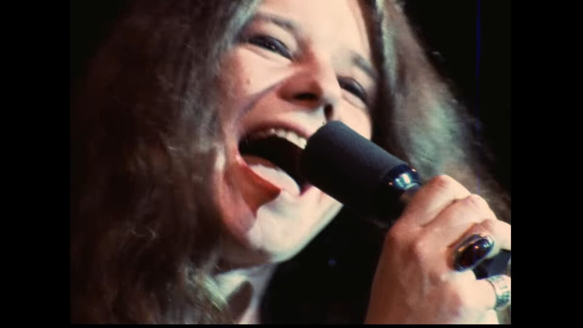 Кадр: youtube, Janis Joplin - Ball & Chain - Monterey Pop.