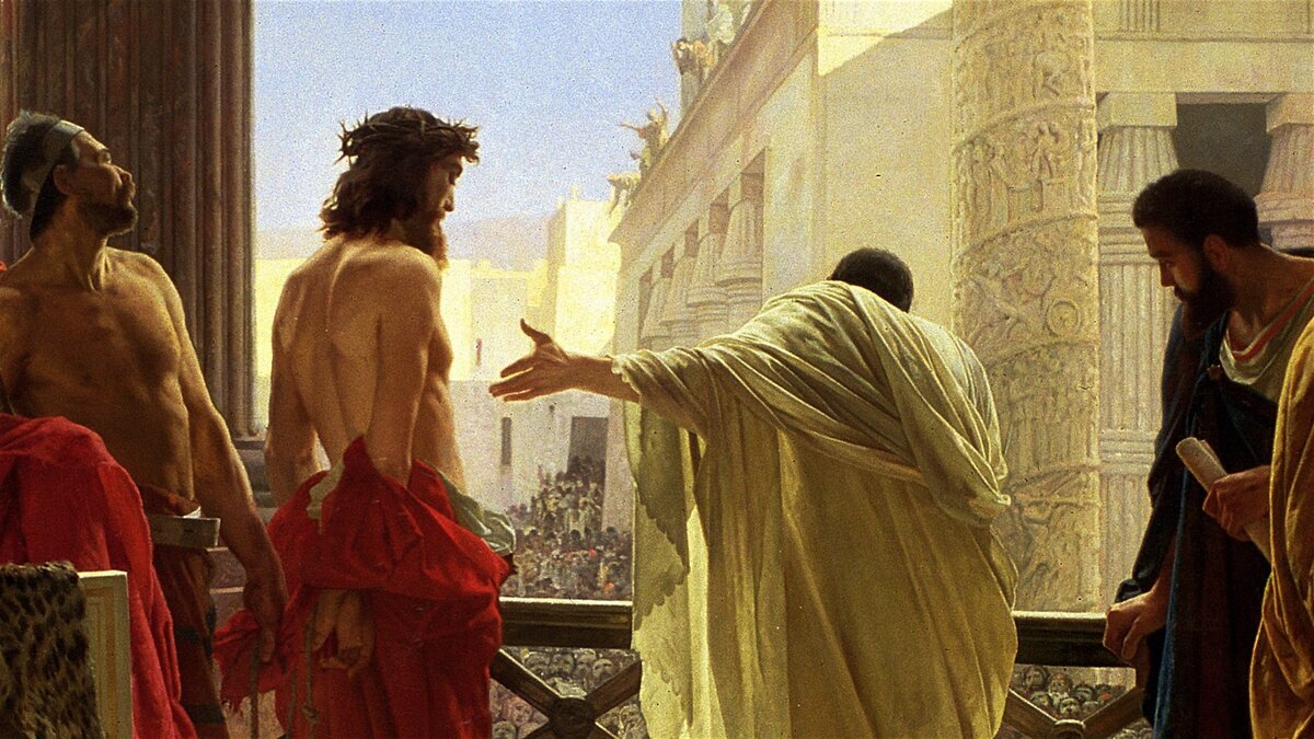 Васнецов картина христос и пилат перед народом васнецов