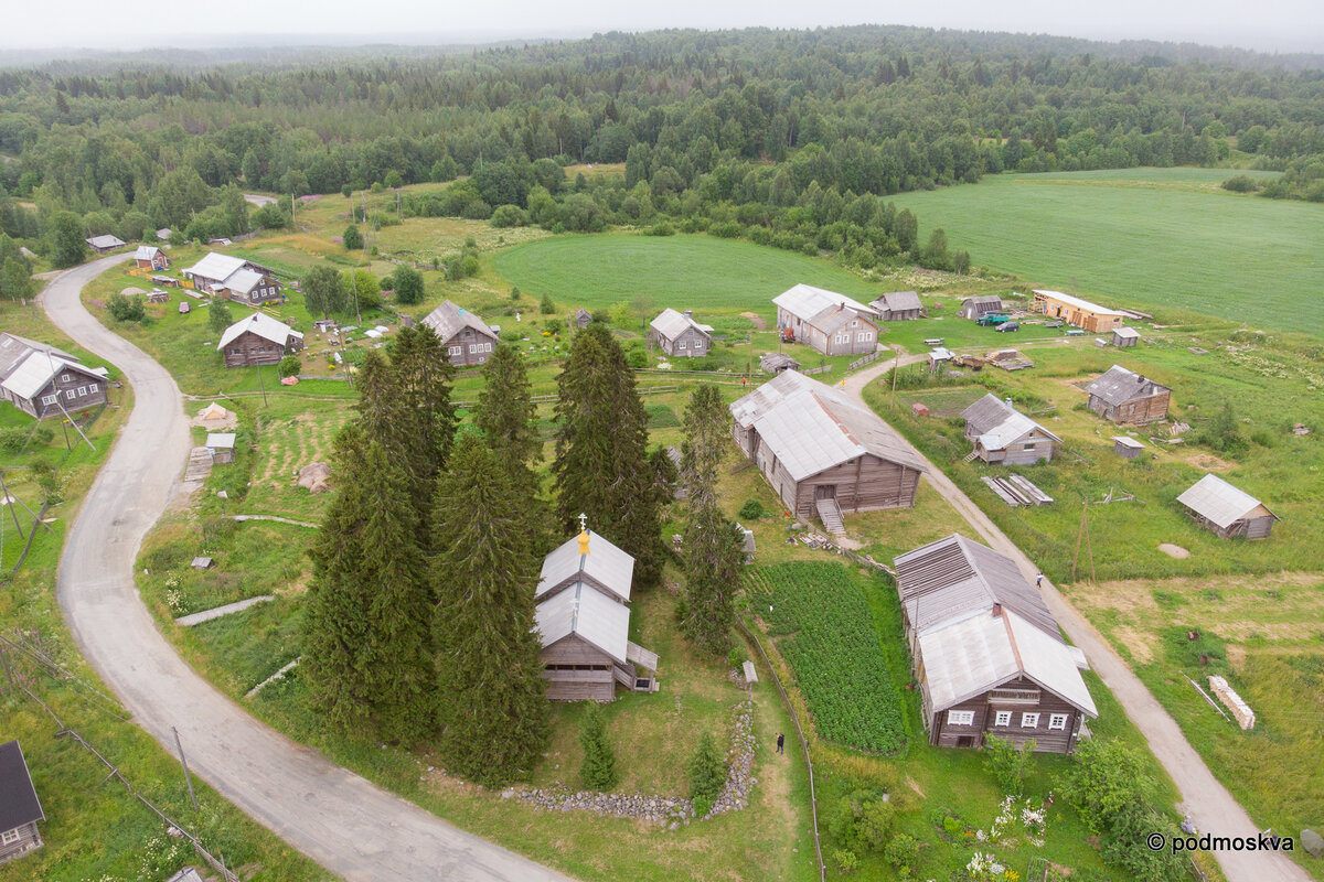 Карелия, деревня Кинерма, июль 2020