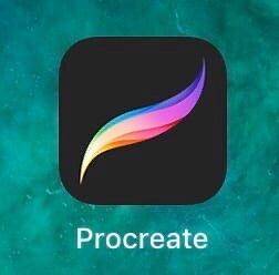 Procreate для планшета, так же есть упрощенная версия для мобильного телефона