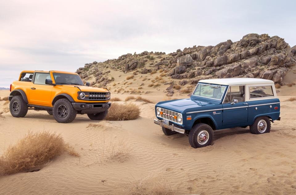 Новый 2021 Ford Bronco и Bronco Sport.