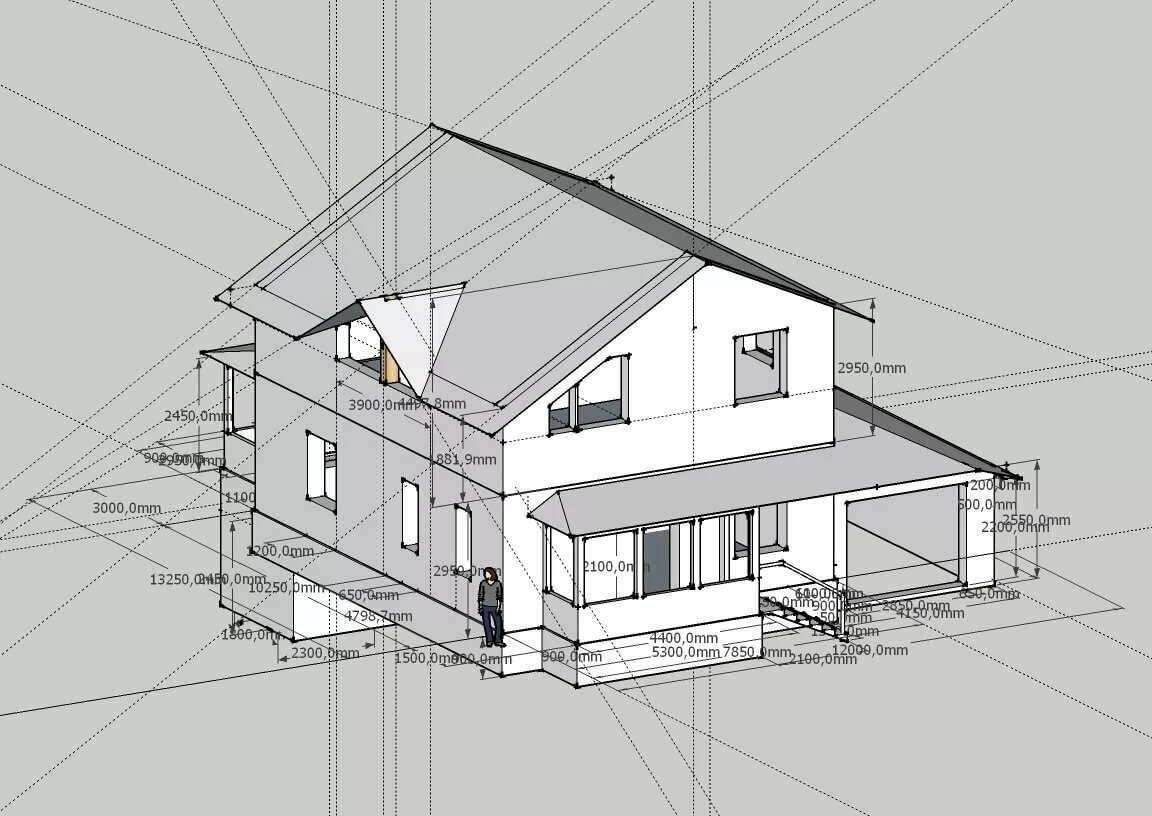 Как правильно сделать проект дома самостоятельно для строительства