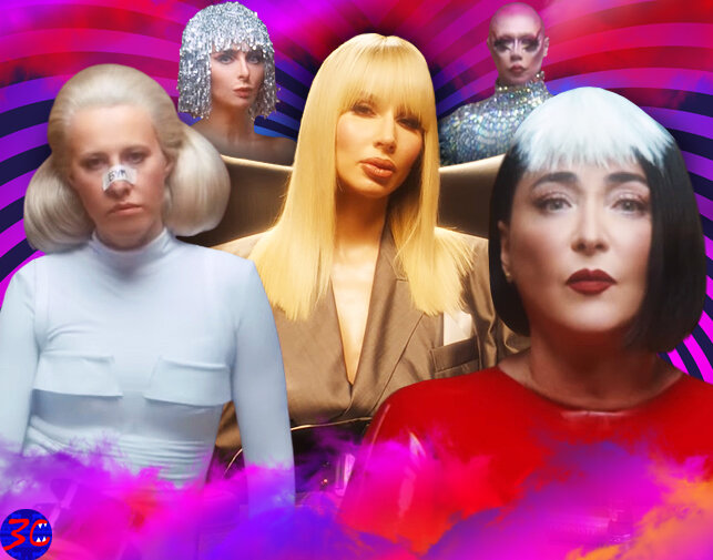 Ксения Собчак, Екатерина Варнава, Светлана Лобода, Лолита (коллаж автора, источник - instagram.com/p/CDT43yaoRqG/)