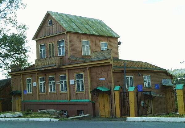 Музей Уфимцева и Семенова в Курске на улице Семеновской. Фото Николая Руцкого.