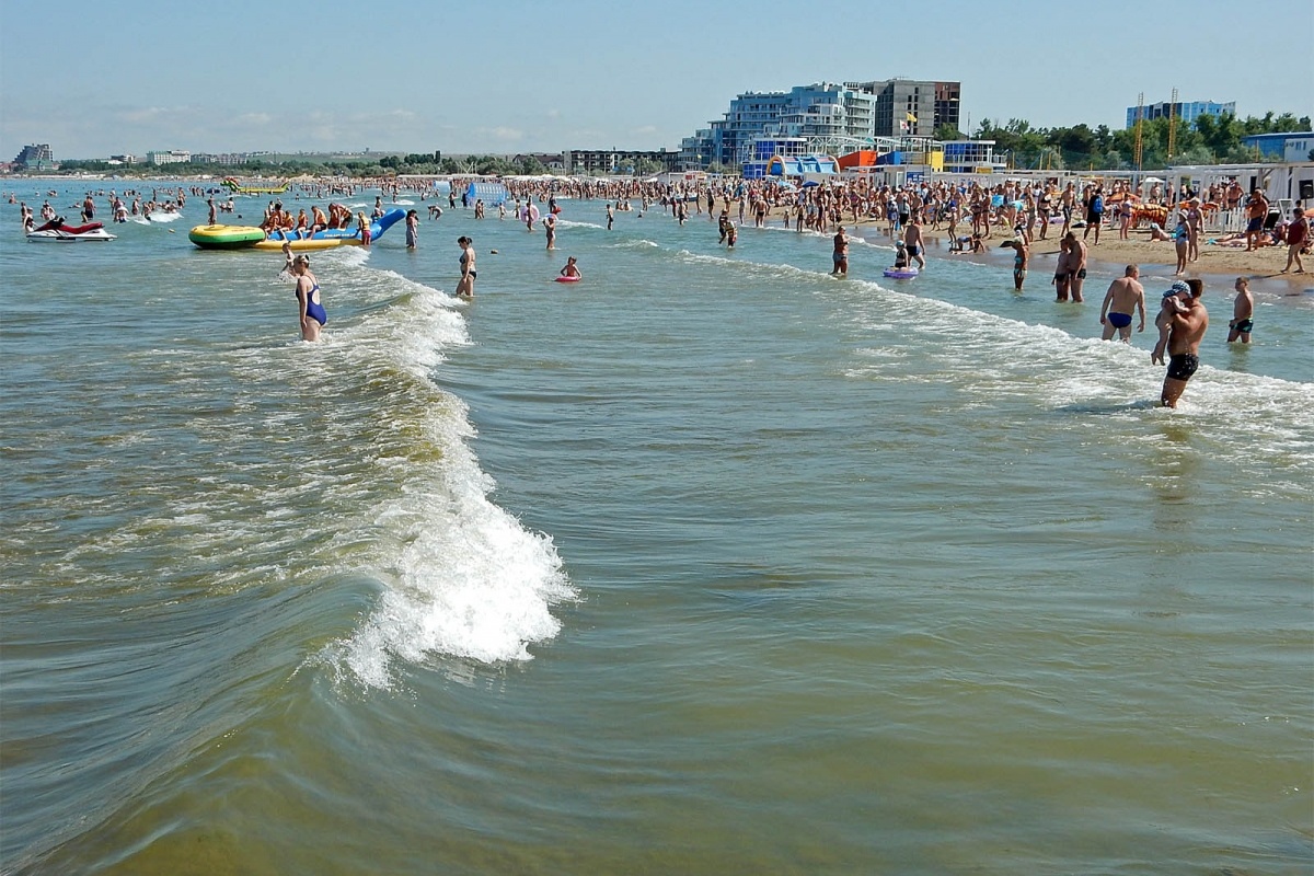 Центральный пляж Анапы