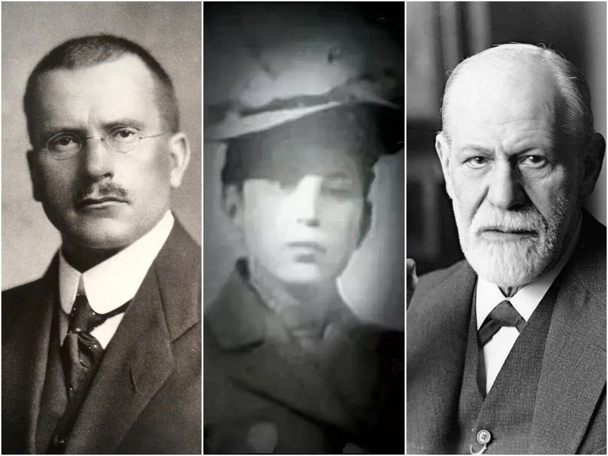 К.Г. Юнг, С.Н. Шпильрейн, З. Фрейд