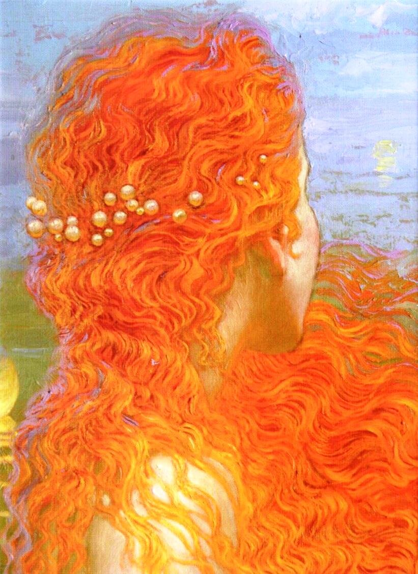 Работы В.Низовцева. Из коллекции открыток автора, 