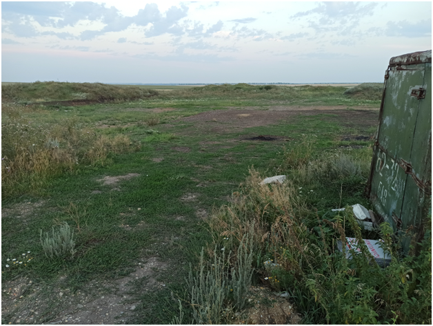 Здесь была наша благоустроенная свалка