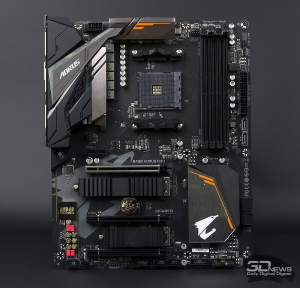 Материнская плата GIGABYTE B450 AORUS PRO