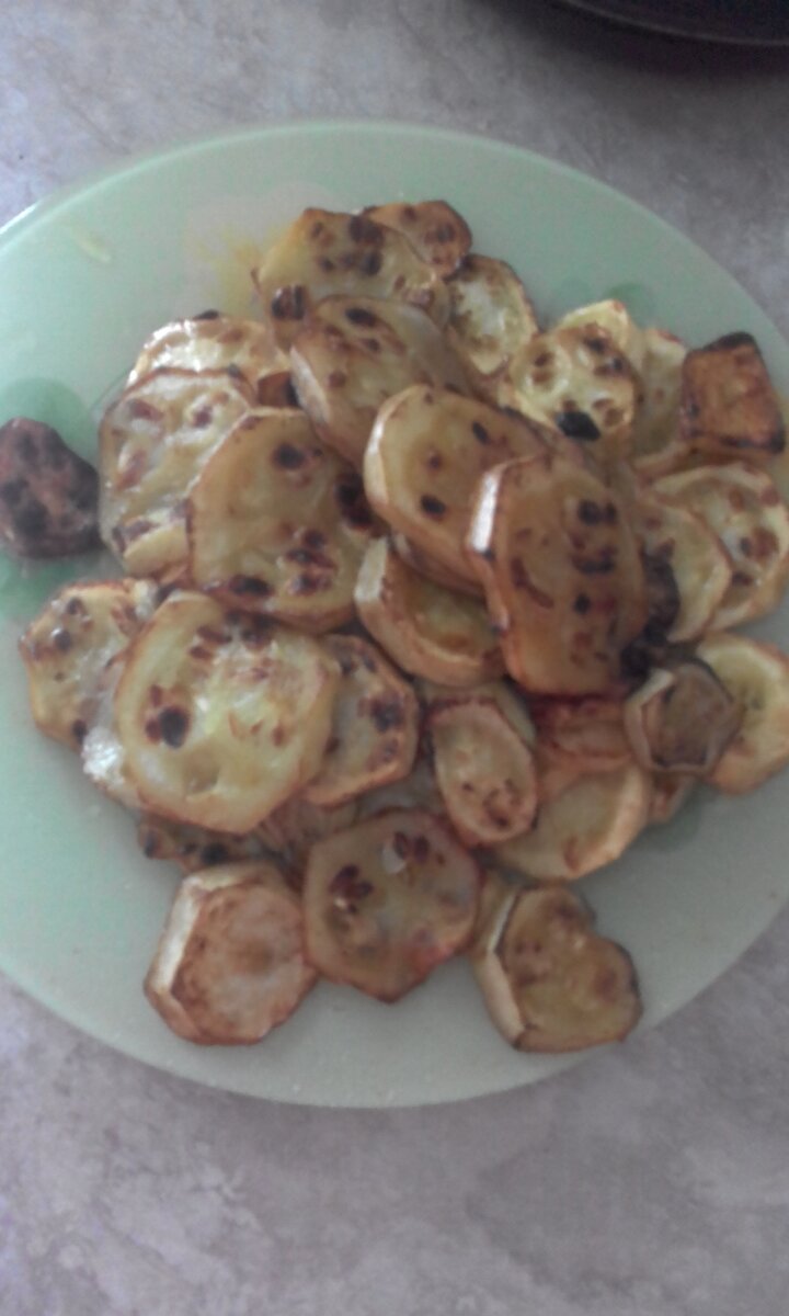 Жареные цукини