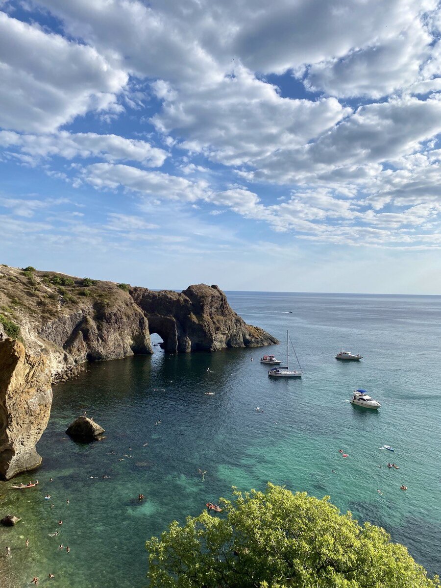 пляжи мыс фиолент крым