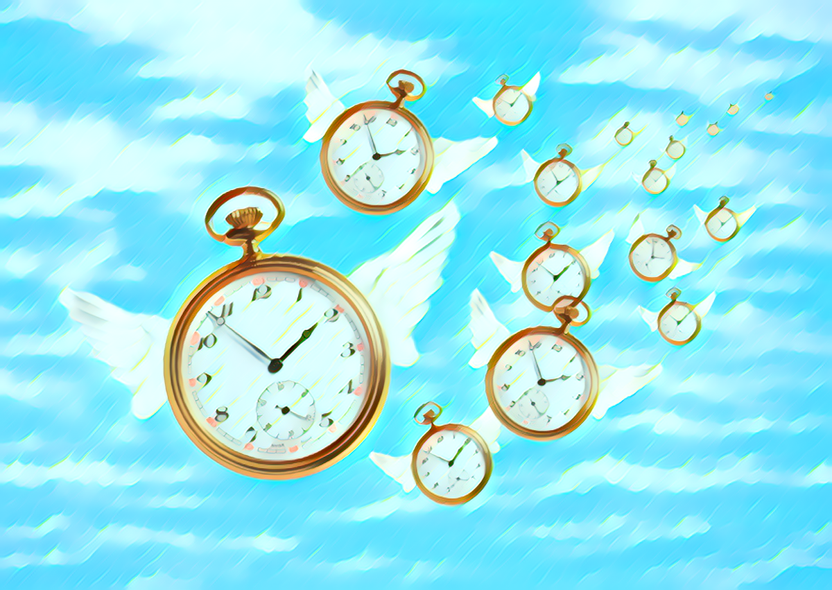 Минуты идут как годы. Часы летят. Время летит. Летающие часы. Часы и время.