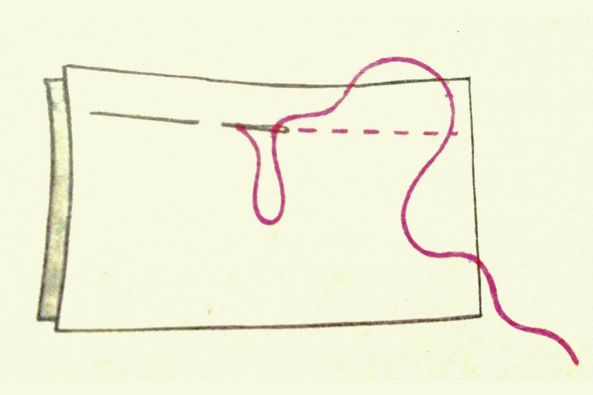 Как шить внутренним швом. Сметочный шов. Сметочный шов вручную. Учим детей шить иглой. Сметочный стежок ручной