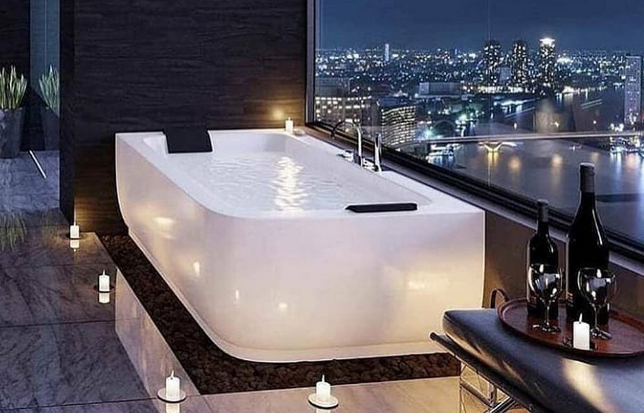 Дорогой дизайн ванной