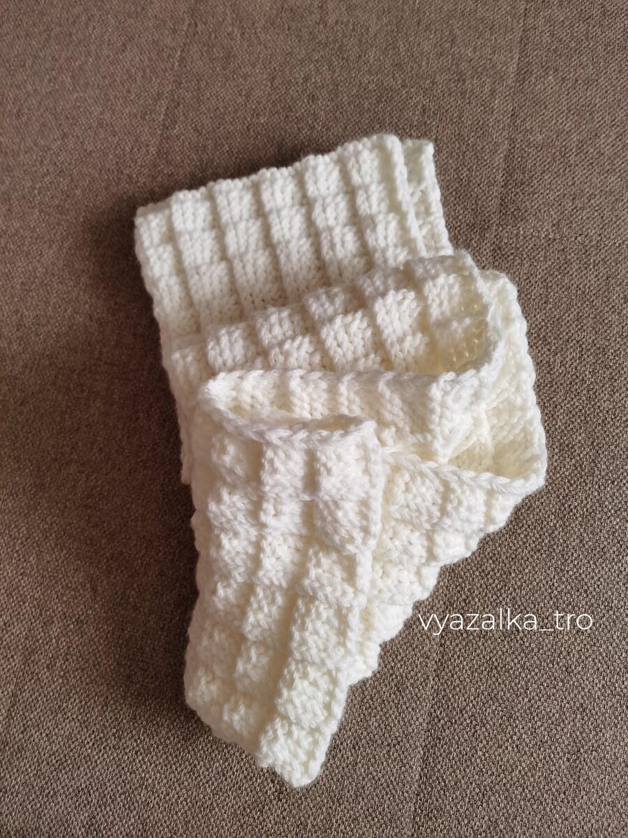 Много трудов уходит на вывязывание нового узора