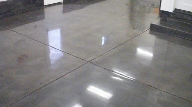 Пол из бетона в гараже: шлифовка и полировка бетонного пола