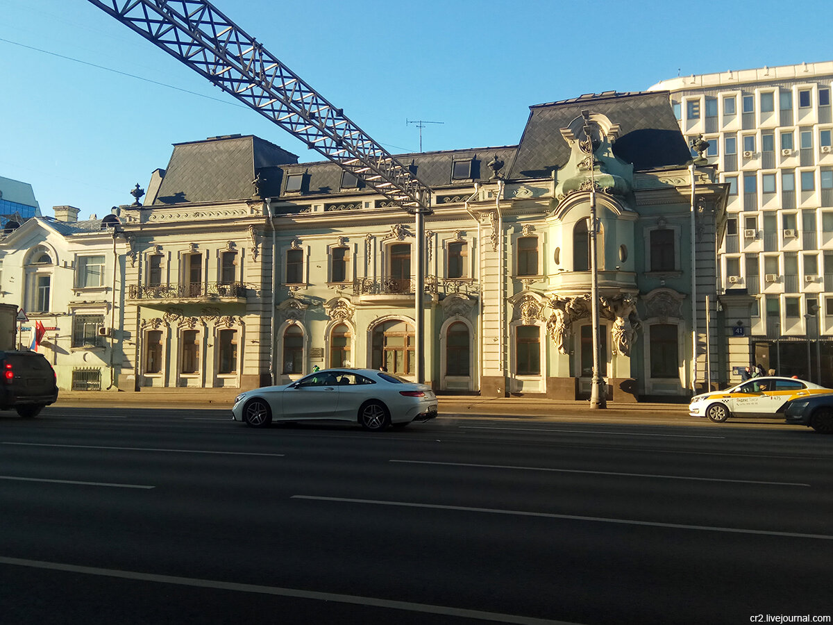 Особняк Кузнецовых на проспекте Мира. Москва. Фото автора статьи 