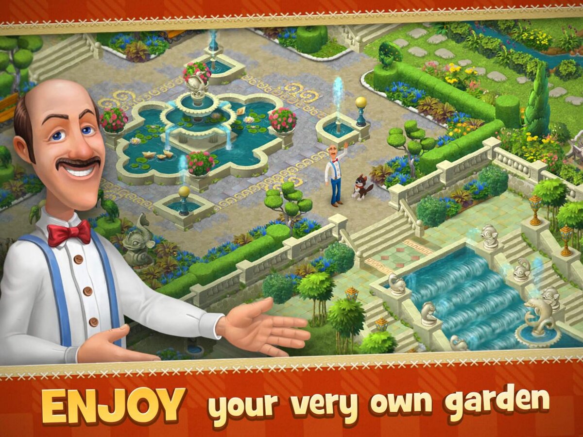 Игра Gardenscapes