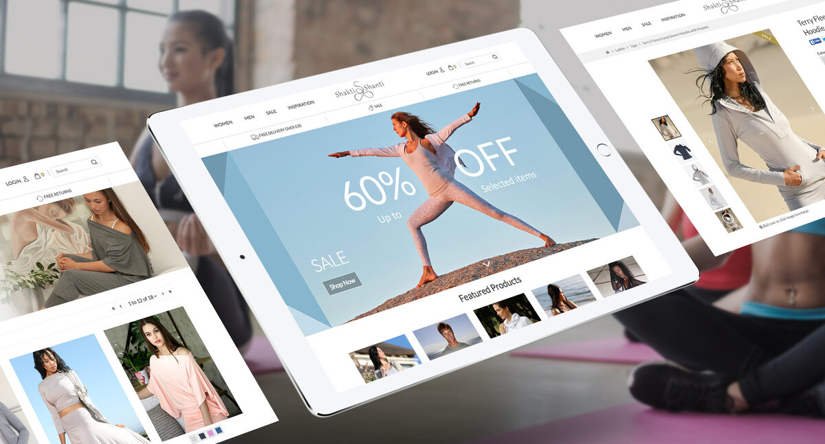 Advansys разработала сайт интернет-магазин «Shakti Shanti»