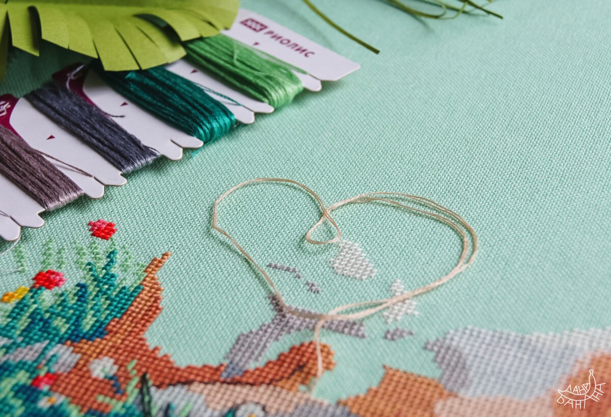 «Меня ничто не остановит», или Ради вышивки хоть на лёд, хоть в сугроб))