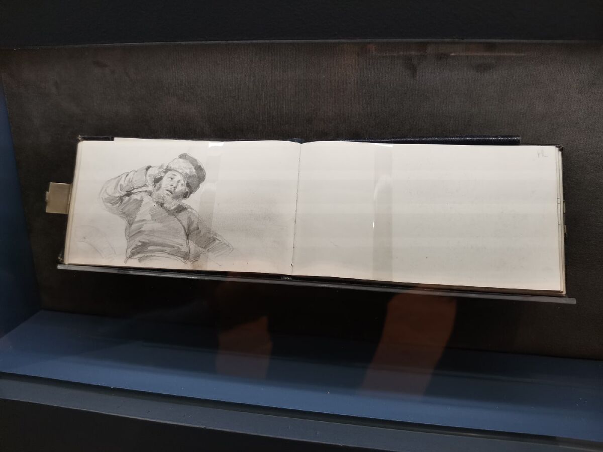 Альбом-записная книжка с рисунками и записями Александра III (1858-1863 гг.)