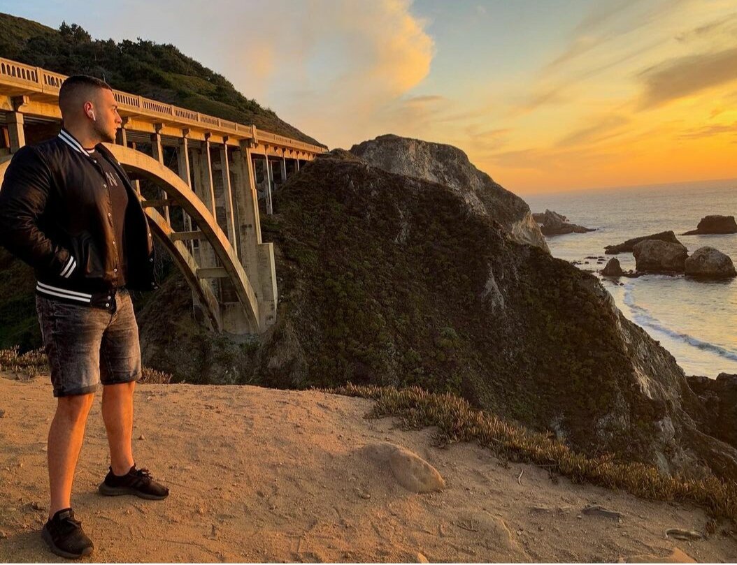 My friend und California