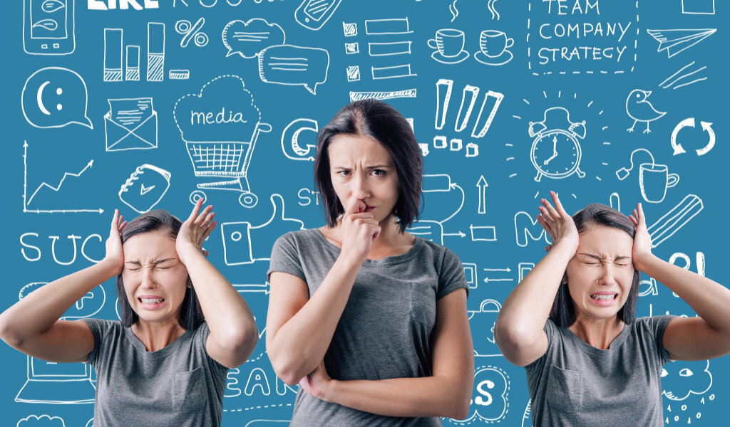 Дефицит сна становится причиной повышенной тревожности.  