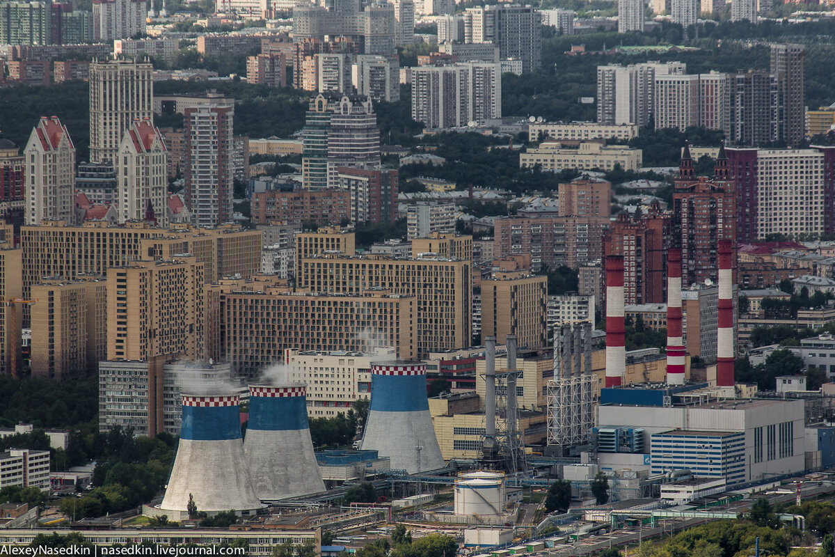 высокие точки москвы для