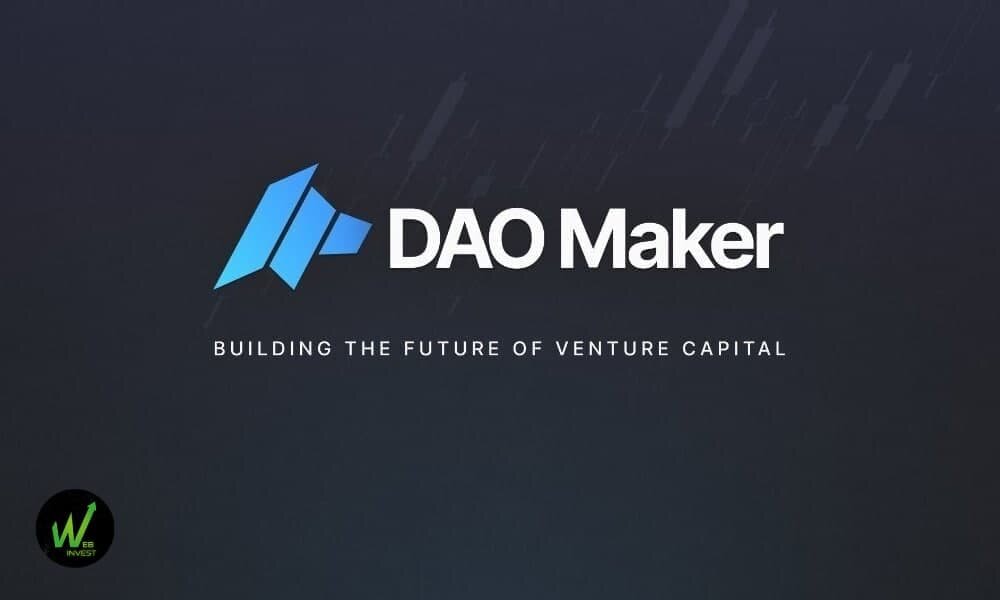 Официальные лого и слоган DAO Maker