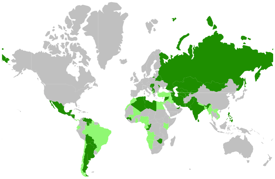 Карта с Википедии