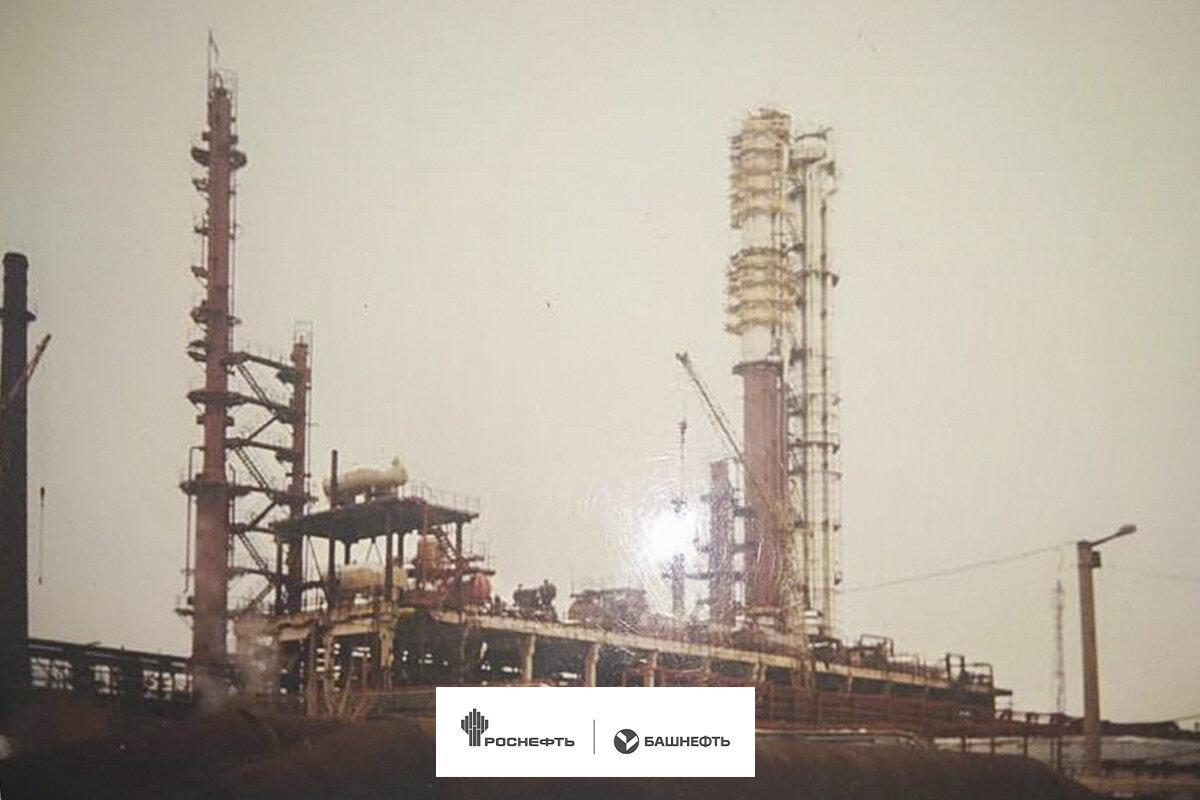 Строительство колонн установки концентрирования пропан-пропиленовой фракции КППФ