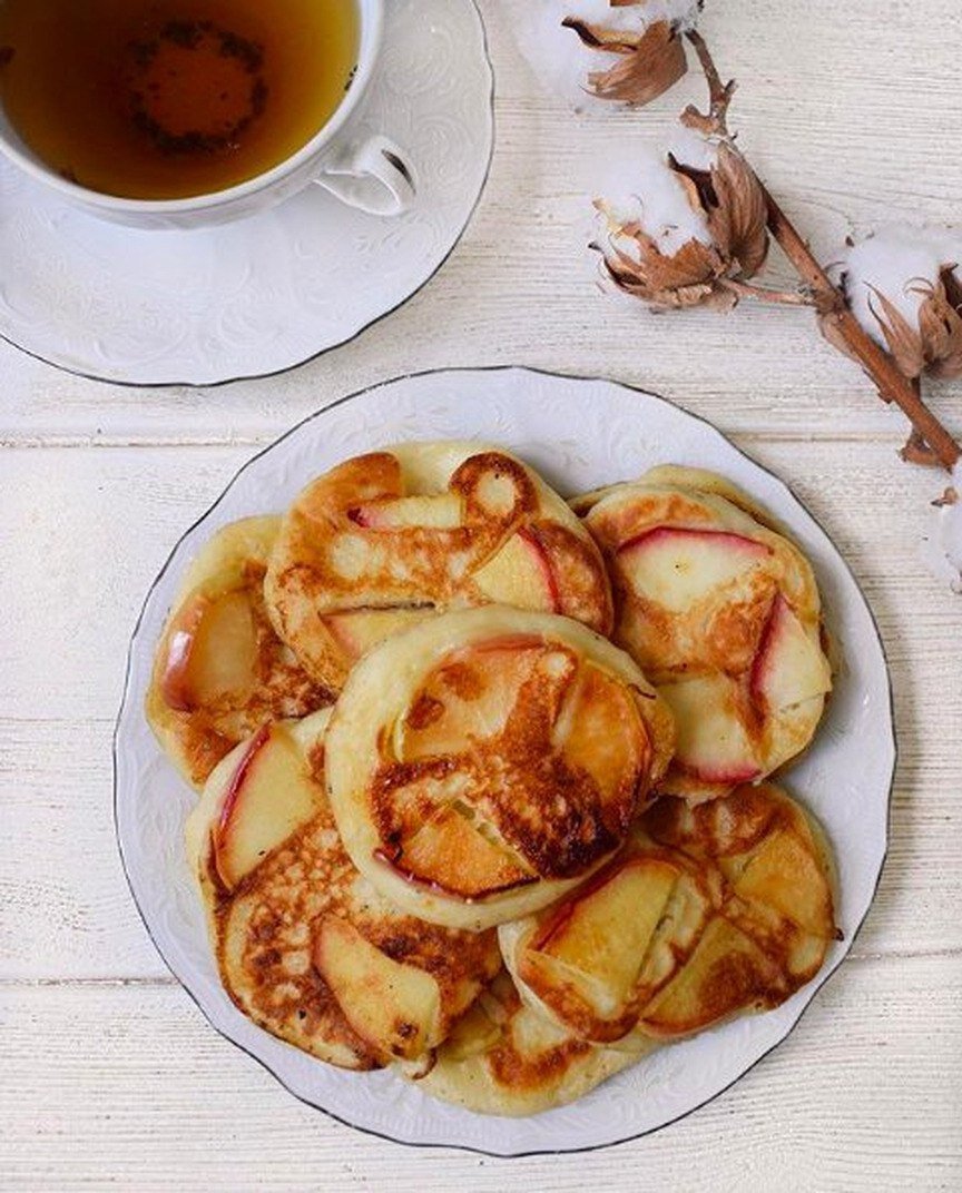 Все друзья восторге от  моих  оладушки. 