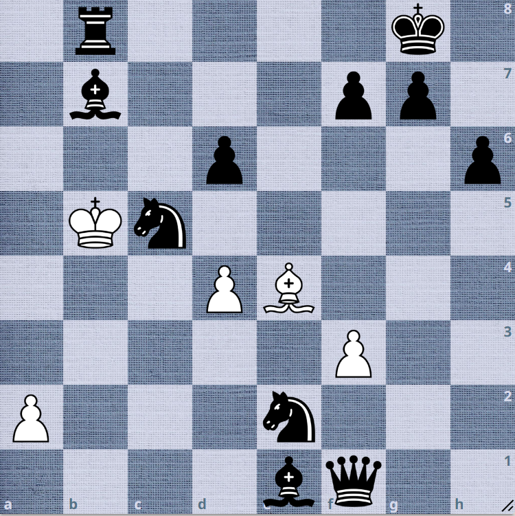 мат в 1 ход, ход черных